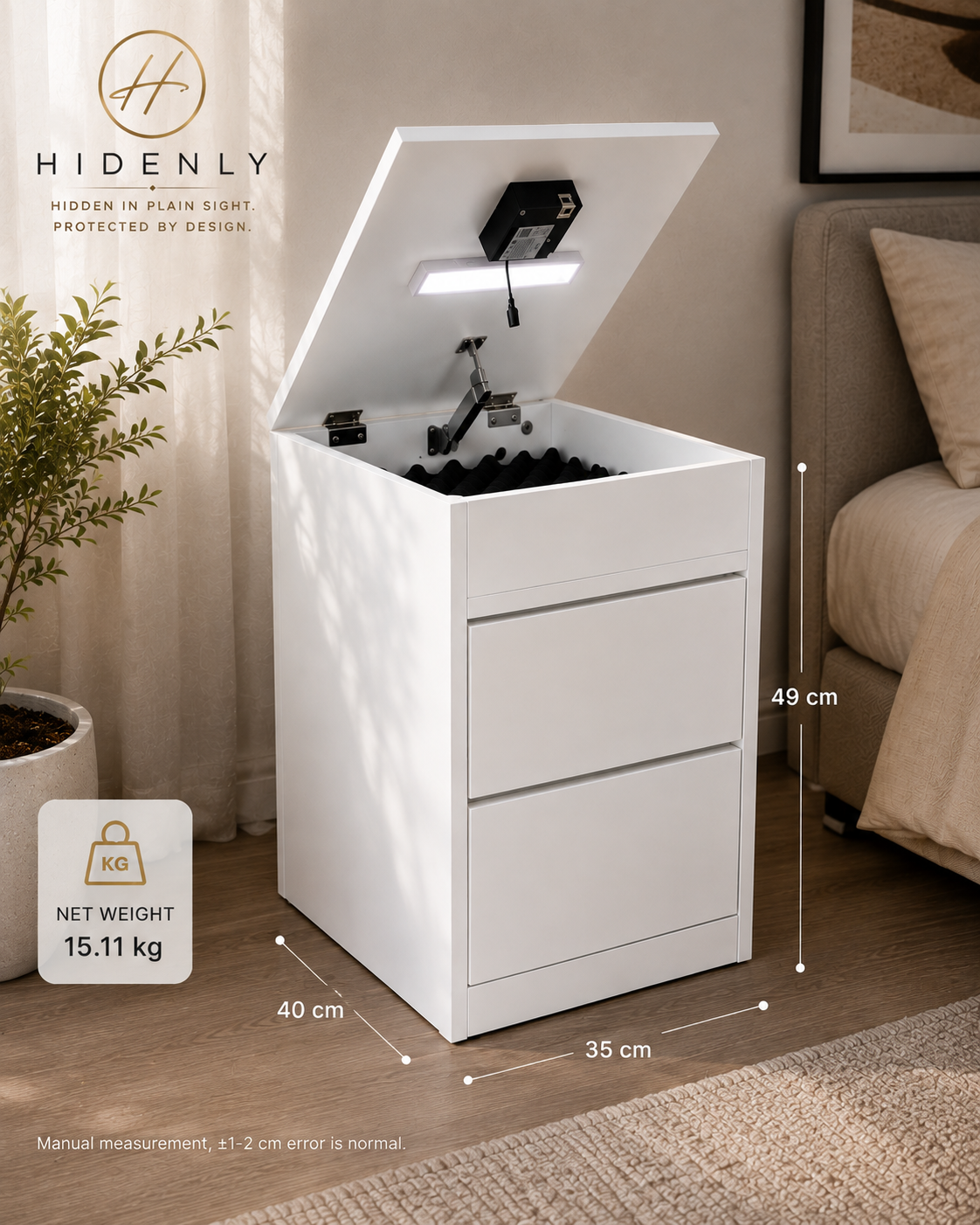 HIDENLY Haven Nightstand