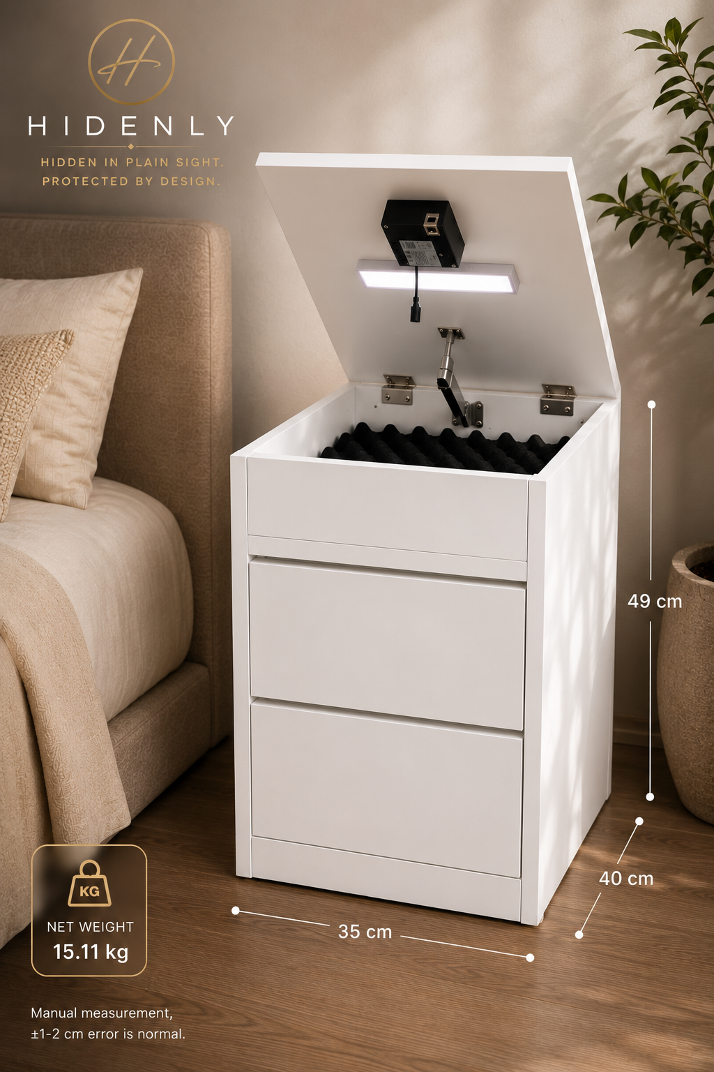 HIDENLY Haven Nightstand