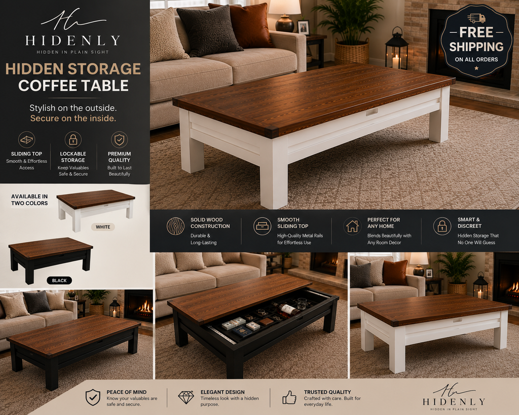 HIDENLY Vault Coffee Table